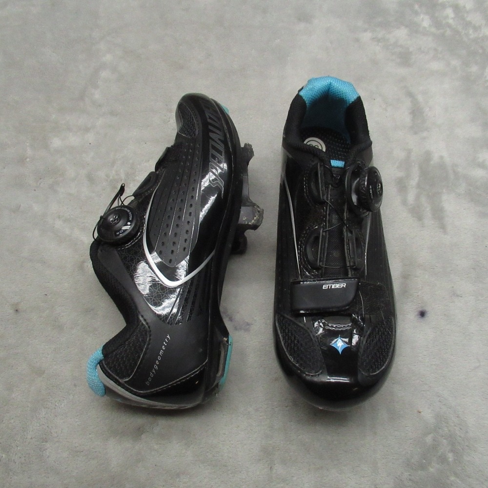 Specialized Ember Road‎ Womens 7.25 Cycling Shoes Black Boa Dial Composite Sole